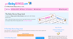 Desktop Screenshot of getbabybingo.com